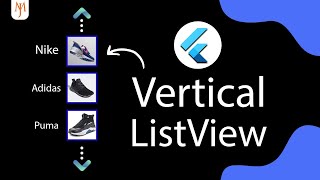 Flutter Vertical ListView  Scrollable Column [upl. by Teressa]