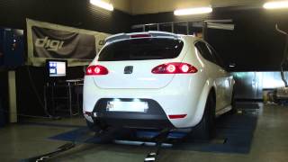 Reprogrammation Moteur  Seat Leon Cupra tfsi 240cv  323cv Dyno Digiservices Paris [upl. by Tomlin530]