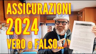 CAMPER  ASSICURAZIONI 2024  VERO o FALSO 👉😳 [upl. by Ahseiyn]