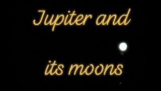 A great view of the Galilean moons of Jupiter galileanmoons jupiter skywatcher [upl. by Wightman850]