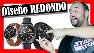 ⌚ Los MEJORES Smartwatch REDONDOS ✨ TOP 3  RELOJES Inteligentes redondos para Hombre y Mujer 2022 [upl. by Crabb501]