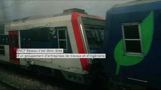 Le RER C renouvelle sa caténaire [upl. by Standice]