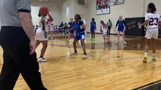 McGees Xroads Middle Basketball Girls team for the win 121123 [upl. by Bomke]