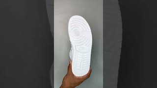 Wmns Air Jordan 1 Low Triple White  DV0990111 [upl. by Yelahs]