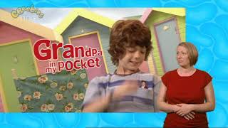 CBeebies  Sign Zone Grandpa in My Pocket  S03 Episode 5 Lenora The Explorer [upl. by Lyrahc]