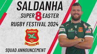 Gardens Rugby Club announces Saldanha Super 8 easter festival squad [upl. by Maddy]