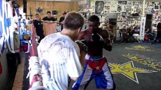 Rigondeaux entrenando tecnicas de combate [upl. by Max520]