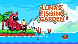 【Lunas Fishing Garden】横スクロール釣り島作り【ルナのフィッシングガーデン】 [upl. by Nabla]