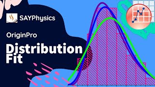 Distribution fit for statistical data in origin [upl. by Williams906]