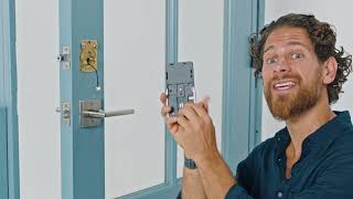 How to Install Weisers Smartcode Keypad Electronic Lock [upl. by Eustis]