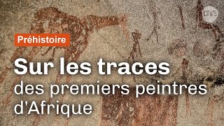 Sur les traces des premiers peintres dAfrique  Reportage CNRS [upl. by Ellison]