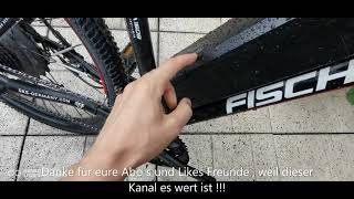 ✅ Gut geschützt  Regentest Fischer EBike 48 Volt Power System XY9777 [upl. by Celtic]