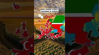 The most spoken turkic language in Europe shorts [upl. by Oremar985]