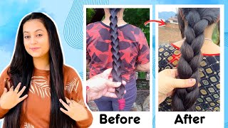 How I went from THIN to THICKHair in just 2 Months Double😱 hair density  Get thick hair at home [upl. by Ehrsam]