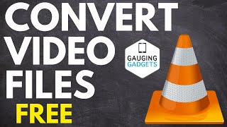 How to Convert Video Files using VLC Media Player  MP4 AVI FLV OGG MOV WMV WEBM [upl. by Nodyarb]