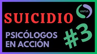 PSICÓLOGO habla sobre el SUICIDIO y las AUTOLESIONES  Psicólogos en Acción 3 [upl. by Sarchet524]