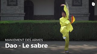 Le maniement des armes  Dao le sabre  Taiji Quan [upl. by Jobye]