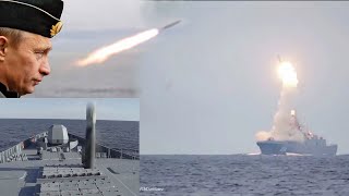 Russian MoD Releases Video Of Tsirkon Hypersonic Missile Launch [upl. by Hyacintha275]