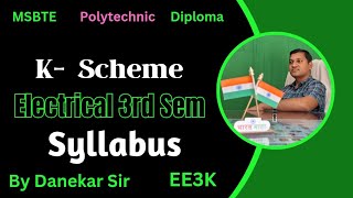 Electrical 3rd Sem  EE3K  Detail Syllabus K Scheme Syllabus  ‎devidasdanekar1965 [upl. by Evelin]