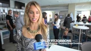 Be the Influence  Tackling Binge Drinking  Surfing Australia Partnership Launch Bondi Beach 2013 [upl. by Ynnohj825]