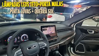 Jeep Compass S 2022 13T Engate MULT Específico  11 Lâmpadas Internas em LED [upl. by Carrew]