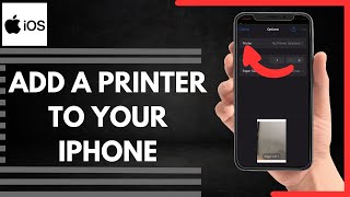 How To Add A Printer To Your Iphone [upl. by Euqilegna]