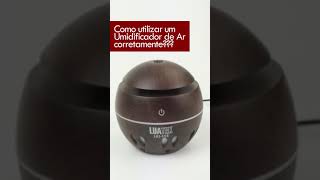 Como usar Umidificador de Ar e Aromatizador de Ambiente de forma correta Purificador de ar Shorts [upl. by Nonnahs680]