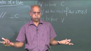 Mod01 Lec23 Syllable – Based Generalization [upl. by Zanas]