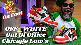 OFFWHITE OUT OF OFFICE CHICAGO LOWS ARE THE BEST SILHOUETTE EVER I HAD TO HAVE EM FIRE MUST SEE [upl. by Nazler280]