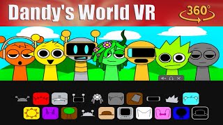 Incredibox Sprunki Dandys World Sprunki 360 vivid VR  All Normal vs Horror Version [upl. by Riordan]