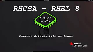 RHCSA RHEL 8  Use boolean settings to modify system SELinux settings [upl. by Dwan]