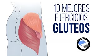 🍑 Los 10 MEJORES EJERCICIOS para fortalecer GLUTEOS [upl. by Airam964]