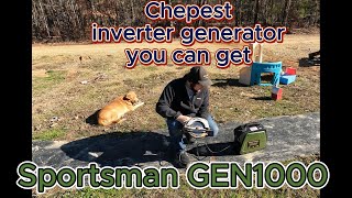 The Cheapest Generator you can Get Sportsman Gen1000i [upl. by Linnette]