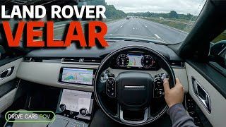 LAND ROVER VELAR RDYNAMIC HSE  POV TEST DRIVE UK [upl. by Tabbie]