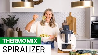 Thermomix Spiralizer review and how to use [upl. by Ecreip]