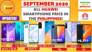 Huawei SmartPhones Pricelist in Philippines  September 2020  All Updated With Narration [upl. by Charie]