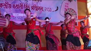 Mising Gumrag Dance from Garmur Majuli 2019 [upl. by Mahgem]