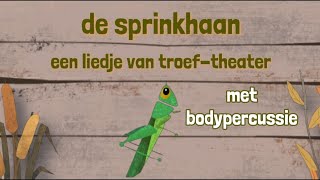 De Sprinkhaan  Een liedje met bodypercussie  Kriebelbeestjes [upl. by Perlie301]