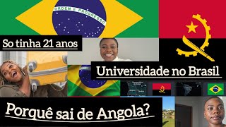 MINHA VIAGEM DE ANGOLA PARA O BRASIL Como me preparei [upl. by Bullivant]