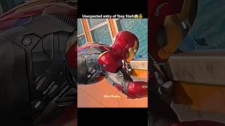 Tony Stark awesome entry in front of Peter Parker to protect ship 🔥🥶shorts ytshorts marvel [upl. by Rabaj337]