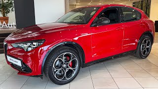 2024 Alfa Romeo Stelvio  Interior and Exterior Walkaround [upl. by Einwahr]