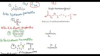 EJERCICIOS DE NOMENCLATURA ALDEHÍDOS CETONAS Y ÁCIDOS CARBOXÍLICOS [upl. by Baird]