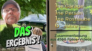 Porsche 912 f Restauration Alles von einer Person6Jahre Arbeit in 38 Min Zusammenfassung [upl. by Enneire372]