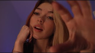 The most comforting face tapping amp scratching 🥰 ASMR  unintelligible whispers amp mumbling [upl. by Delaney]