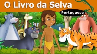 O Livro da Selva  The Jungle Book in Portuguese  Contos Infantis  Portuguese Fairy Tales [upl. by Arabeila650]