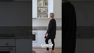 👀How to organize a small pantry kitchenorganization pantryorganization ikeakitchen scandinavian [upl. by Huntlee470]