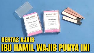 REVIEW KERTAS LAKMUS‼️KERTAS UNTUK NGETES KETUBAN IBU HAMIL‼️ [upl. by Ameer]