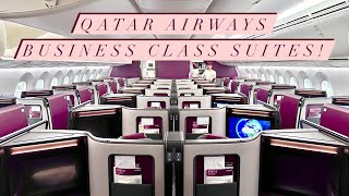 4K Qatar Airways Boeing 7879 BUSINESS CLASS SUITE Flight Review amp Cabin Tour  QR852 DOHKUL [upl. by Sparkie609]