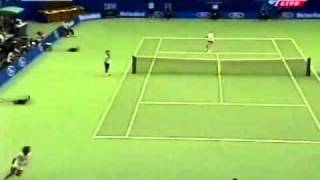 Martina Hingis vs Justine Henin 2000 AO Highlights [upl. by Eelrac312]