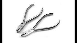 Dental Pliers  Orthodontics Plier  Ortho Wire Cutter  Ortho Wire Bend [upl. by Attiuqahs]